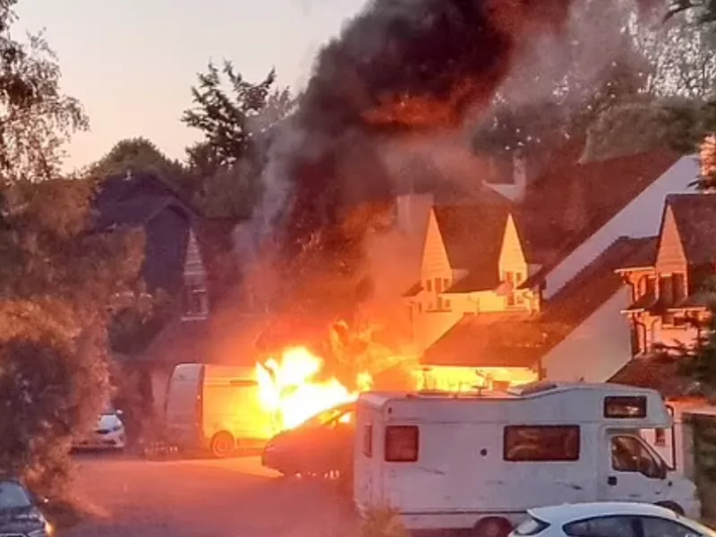 Πυρκαγιά από ηλεκτρικό αυτοκίνητο