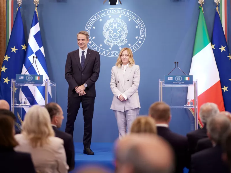 Μητσοτάκης και Μελόνι