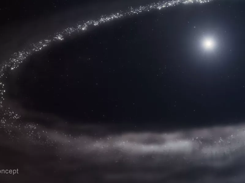 NASA: Το Webb εντόπισε παγωμένο νερό σε νεαρό αστρικό σύστημα