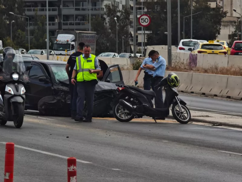 Τροχαίο στην παραλιακή