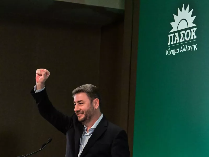 Νίκος Ανδρουλάκης βήμα