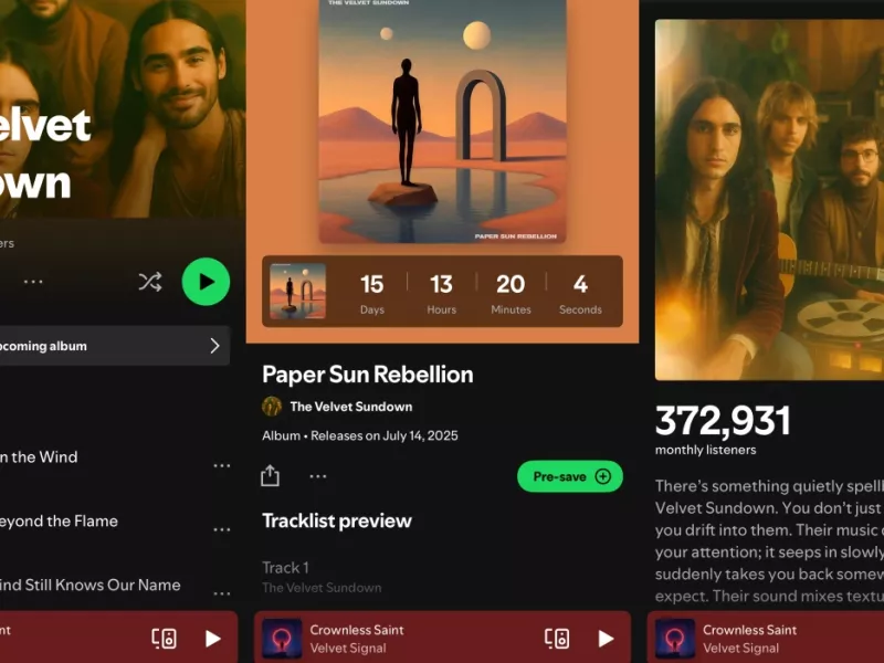 Velvet Sundown: Το συγκρότημα που γνωρίζει επιτυχία φέρεται να είναι... AI