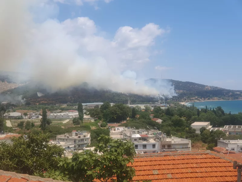 Φωτιά στην Καβάλα