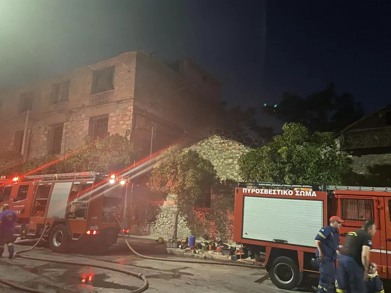 Πυρκαγιά στο Νέο Φάληρο 