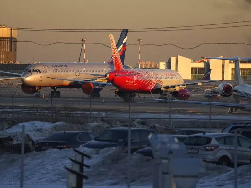 Aeroflot's passengers planes