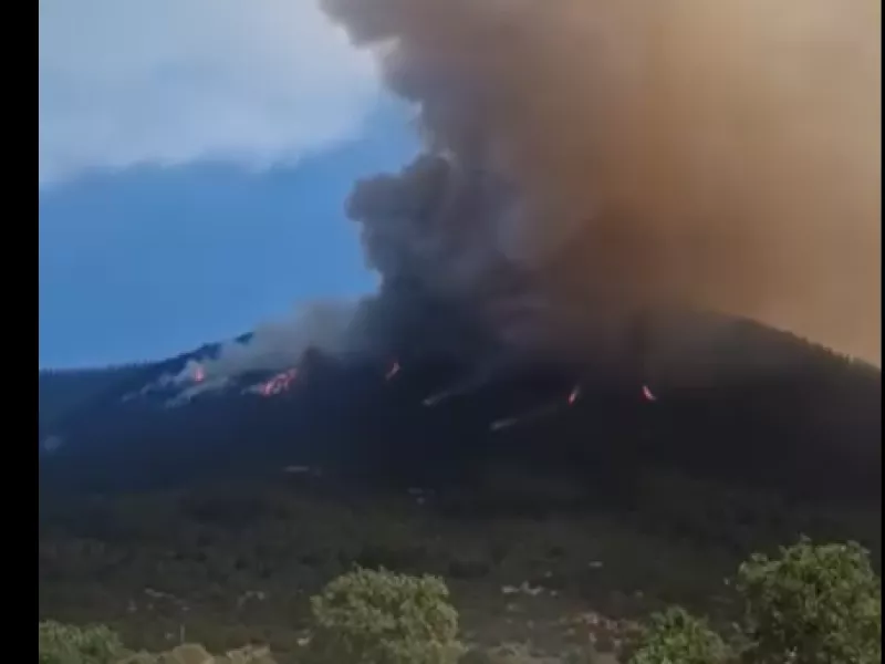 Φωτιά στη Δεσκάτη Γρεβενών