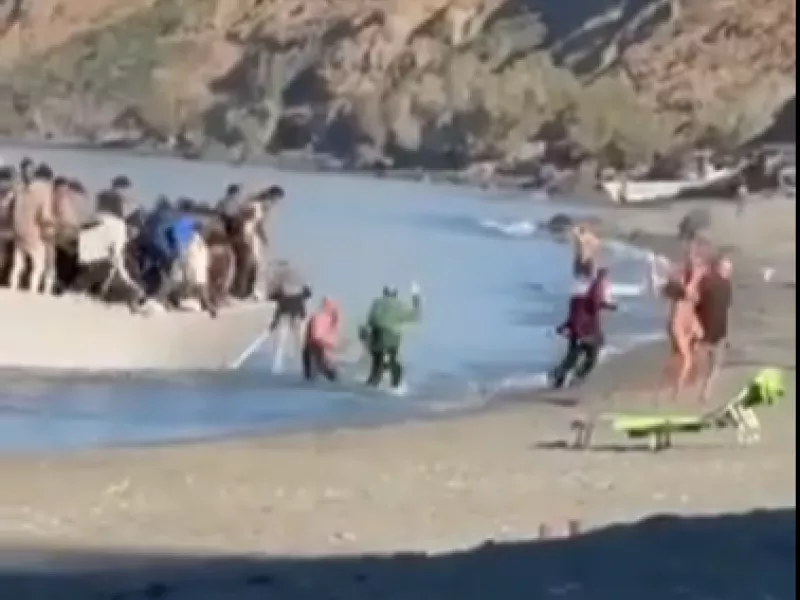 Μετανάστες στην Κρήτη