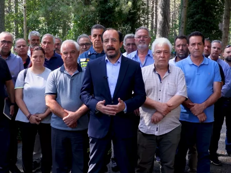 Διάγγελμα Χριστοδουλίδη