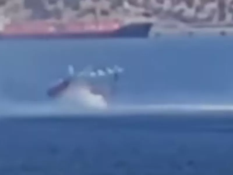 Αναγκαστική προσθαλάσσωση του πυροσβεστικού ελικοπτέρου
