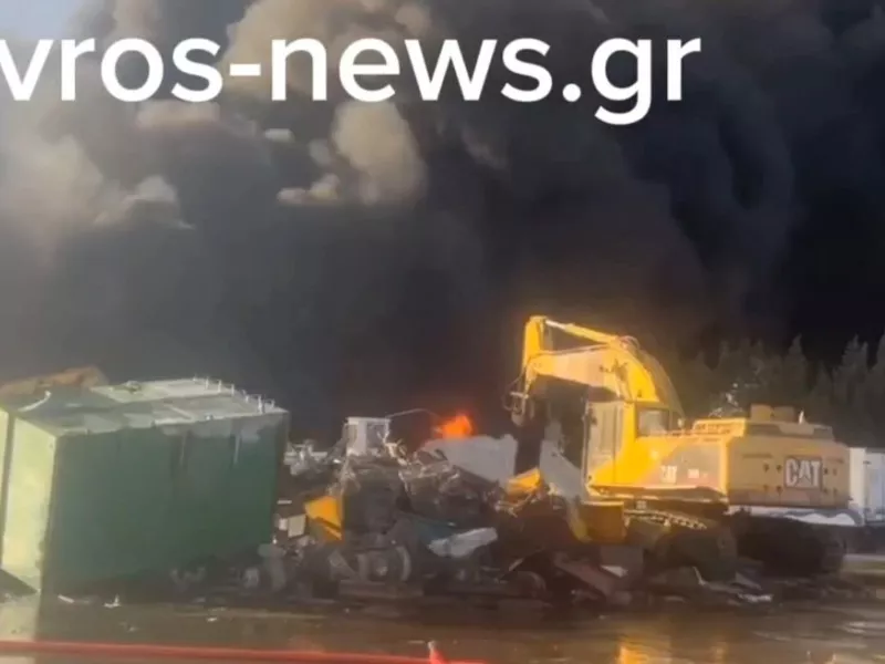φωτιά Αλεξανδρούπολη