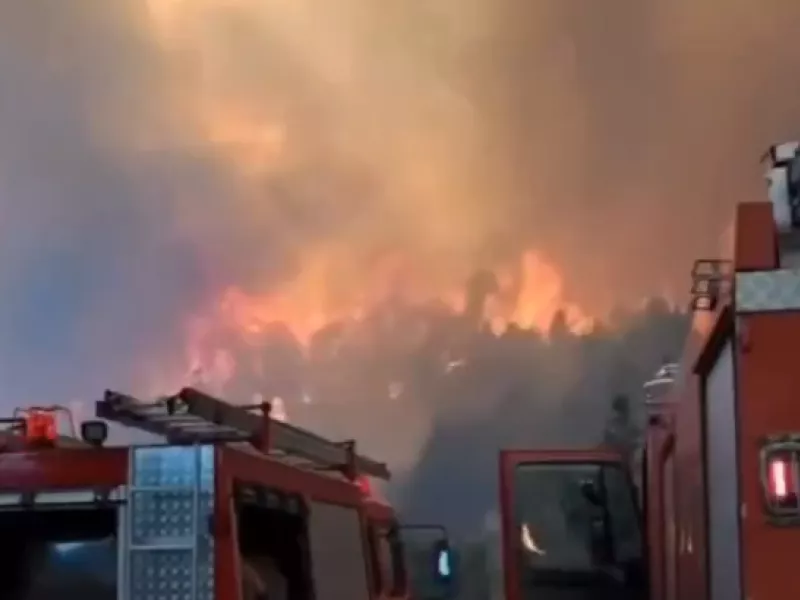 πυρκαγιά στο Φενεό