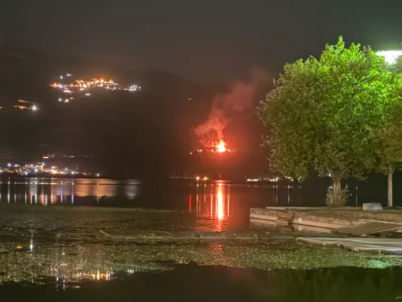 Πυρκαγιά στους Λιγκιάδες Ιωαννίνων