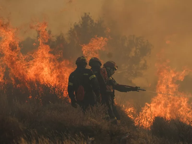 Φωτιά στην Ιεράπετρα