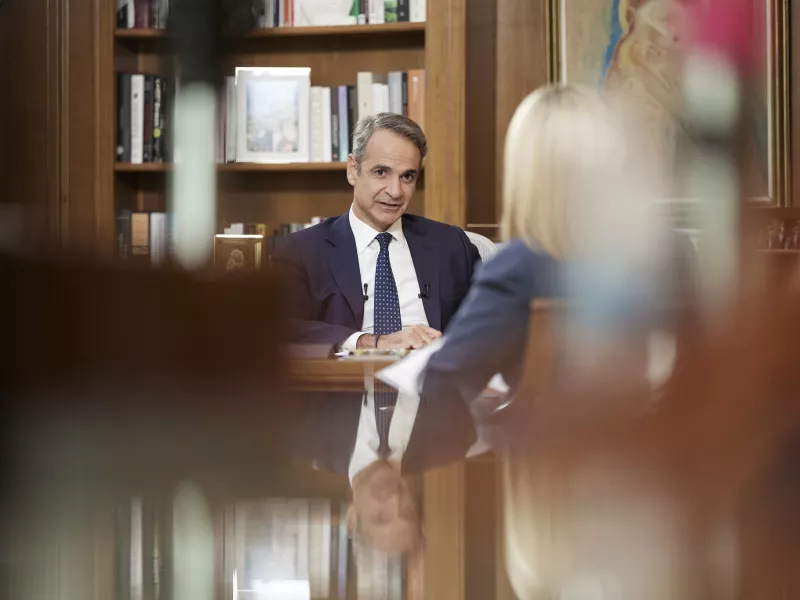 Μητσοτάκης: Συνέντευξη στον ΣΚΑΪ
