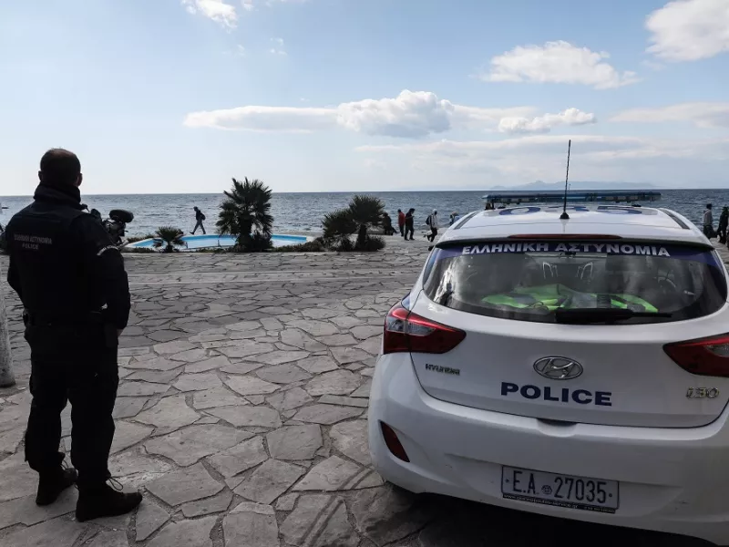 Περιπολικό στο Παλαιό Φάληρο