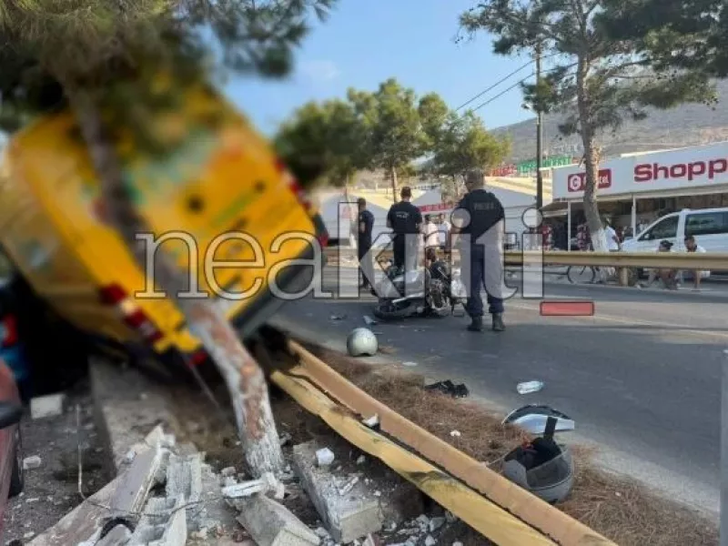 τροχαιο κρητη
