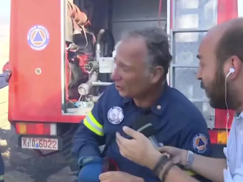 Κερατέα: Εθελοντής πυροσβέστης περιγράφει πώς εγκλωβίστηκε στη φωτιά