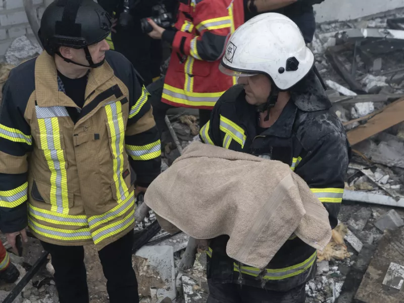 Ρωσική επίθεση στο Χάρκοβο