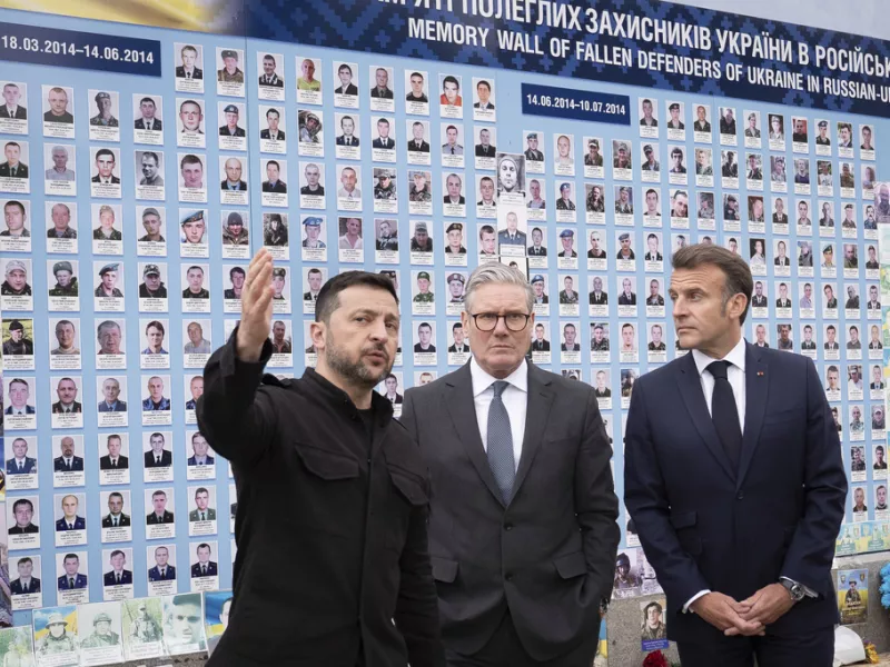σταρμερ ζελένσκι μακρόν