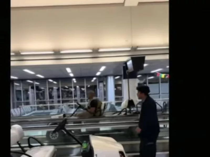 Μεθυσμένος επιβάτης «διέλυσε» το αεροδρόμιο του Μπάφαλο με καροτσάκι γκολφ
