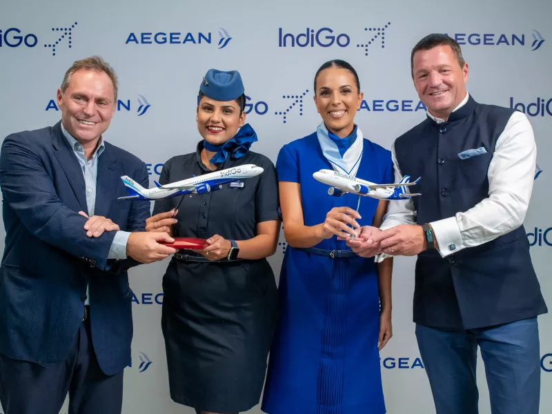 IndiGo και η AEGEAN