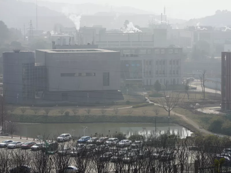 A view of the P4 lab inside the Wuhan Institute of Virology