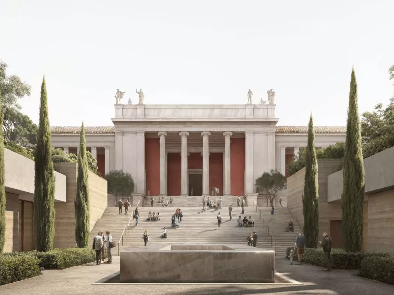 Φωτορεαλιστική απεικόνιση νέας εισόδου ΕΑΜ