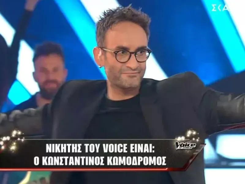 The Voice of Greece: Ο Κωνσταντίνος Κωμοδρόμος είναι ο ...