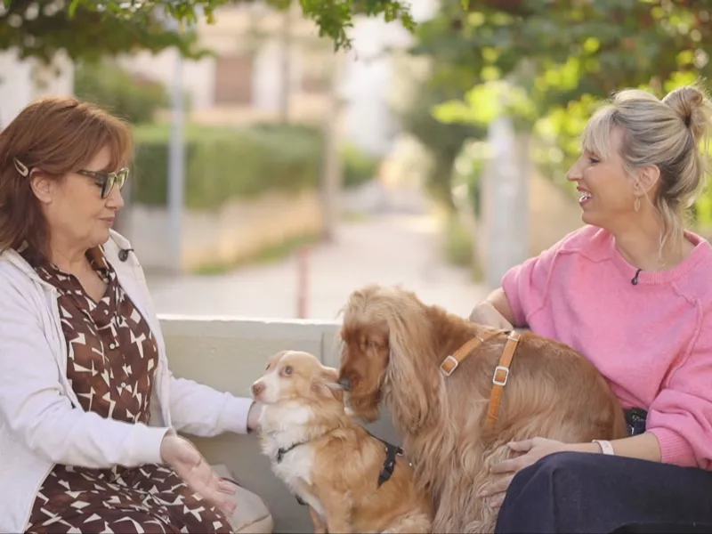 Pet Stories: Η Νίκη Ζαρκάδα και ο.. Τζόρνταν συναντούν τη Φωτεινή Ντεμίρη και τη Foxy