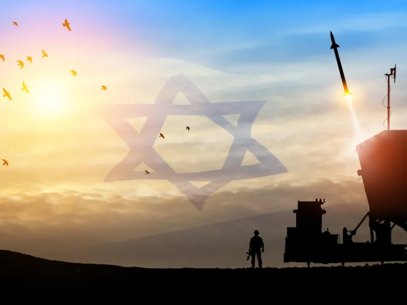 Israel's Iron Dome air defense missile 
