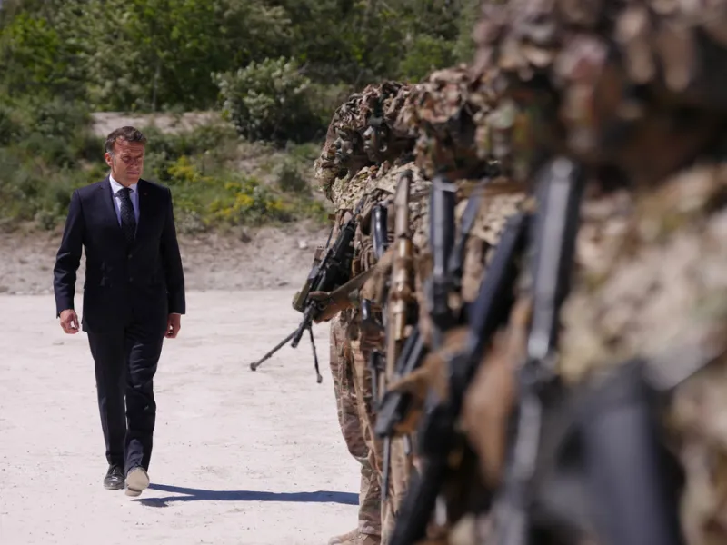 France troops Macron