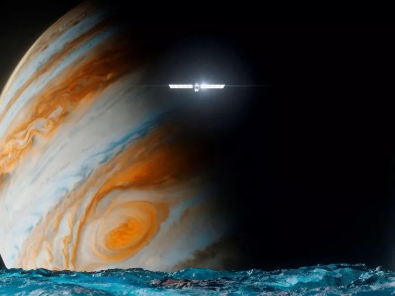 NASA: Ξεκινά η εξερεύνηση της μακρινής και μυστηριώδους  Ευρώπης