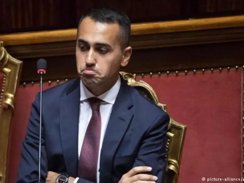Ο Ιταλός υπουργός Εξωτερικών Λουίτζι Ντι Μάιο