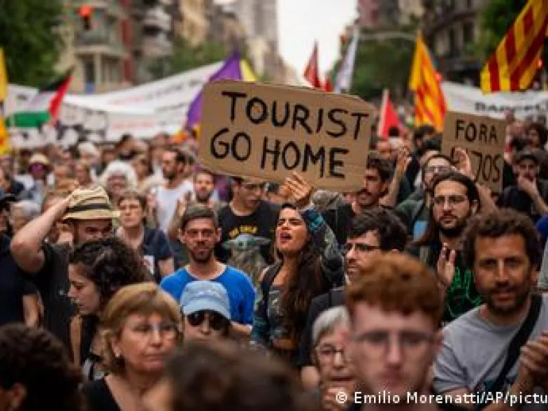 Βαρκελώνη: Νέα διαδήλωση κατά του υπερτουρισμού