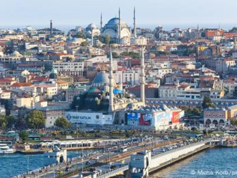 Πανόραμα Κωνσταντινούπολης με Βόσπορο