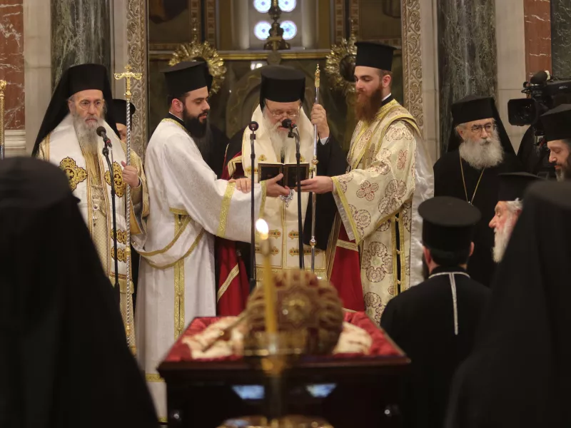 Προσκύνημα και τρισάγιο στη Μητρόπολη