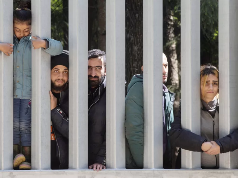 Μετανάστες στα σύνορα