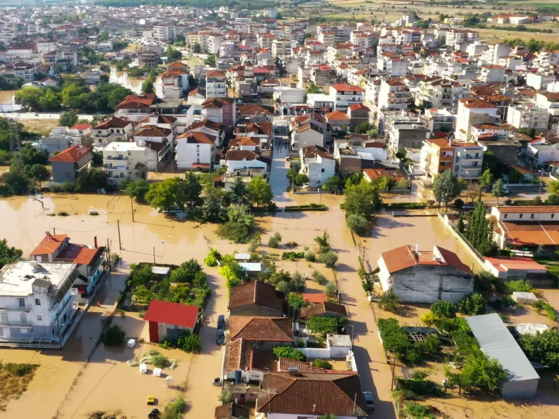 Πλημμύρες Λάρισα