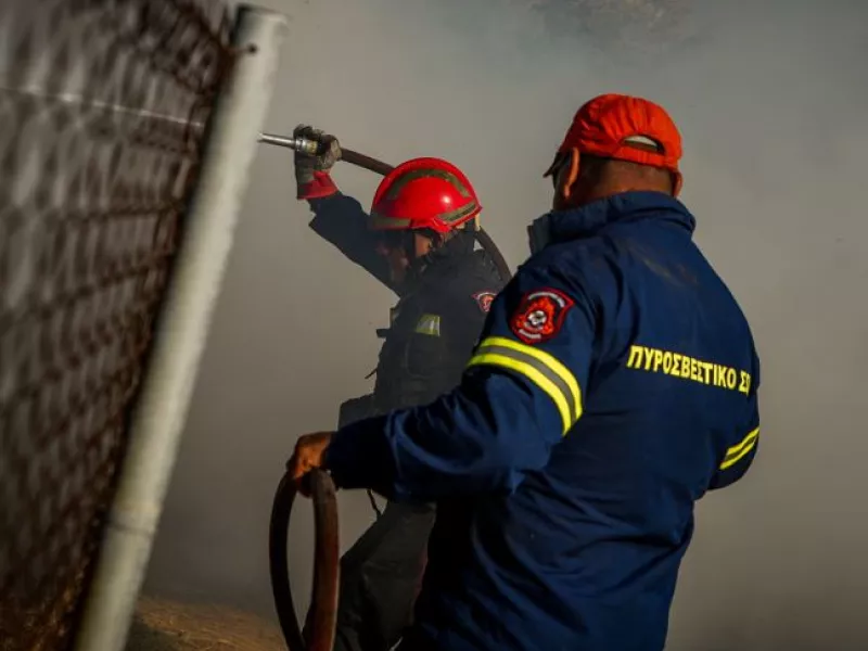 Αρχαία Ολυμπία: Αναζωπύρωση της φωτιάς στο Χελιδόνι