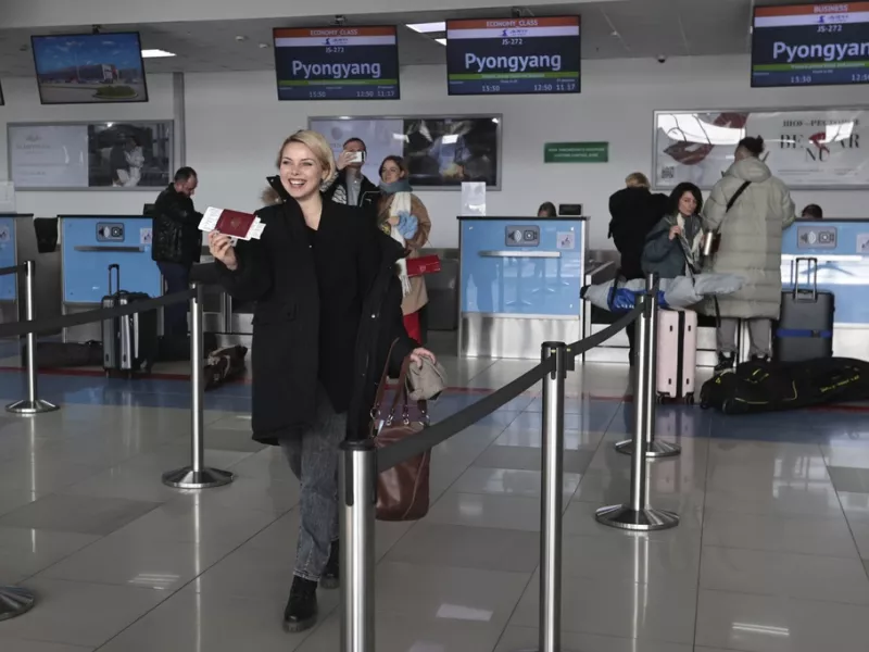 Russian tourists