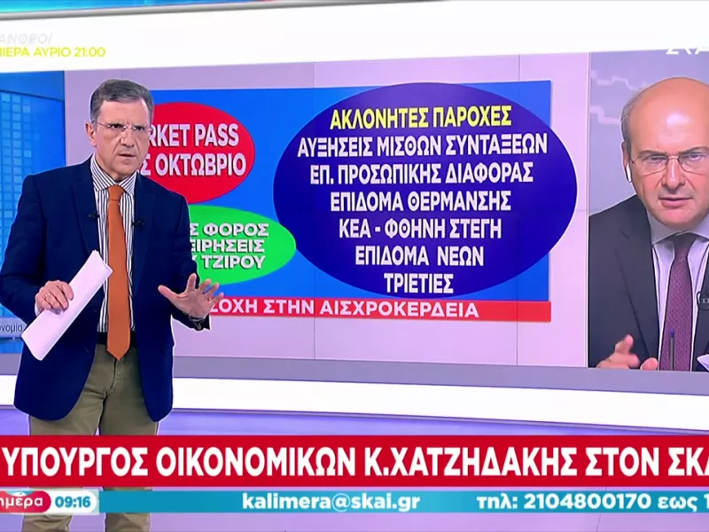 χατζηδάκης στον ΣΚΑΙ