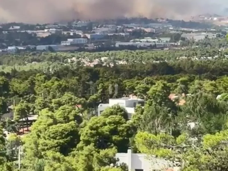 Πυρκαγιά στο Φίχτι Αργολίδας