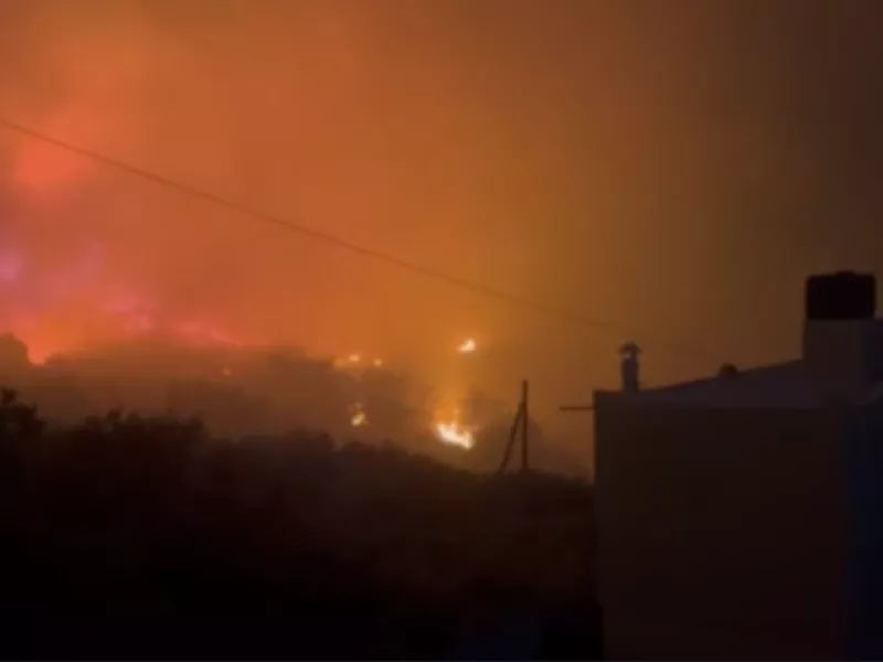 Φωτιά στην Κρήτη